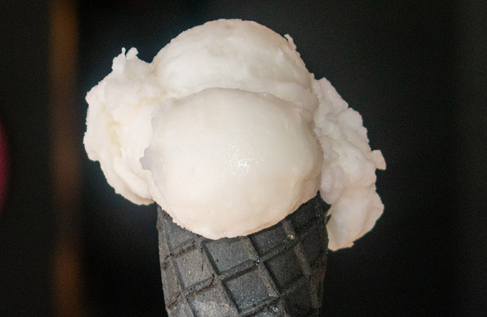 Zitronen-Sorbet